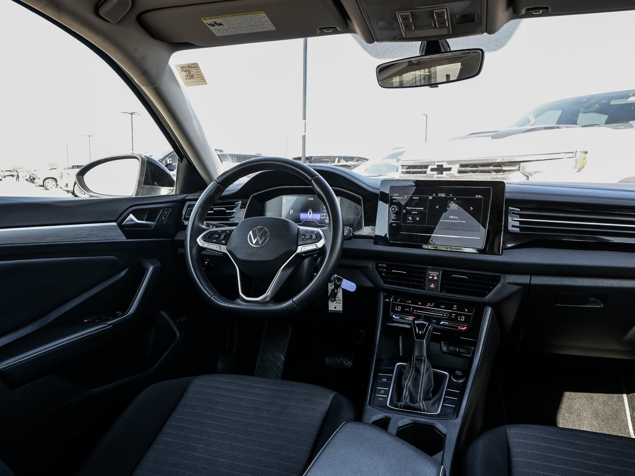 2025 Volkswagen Jetta Trendline Auto Black Sherwood Park - photo #28