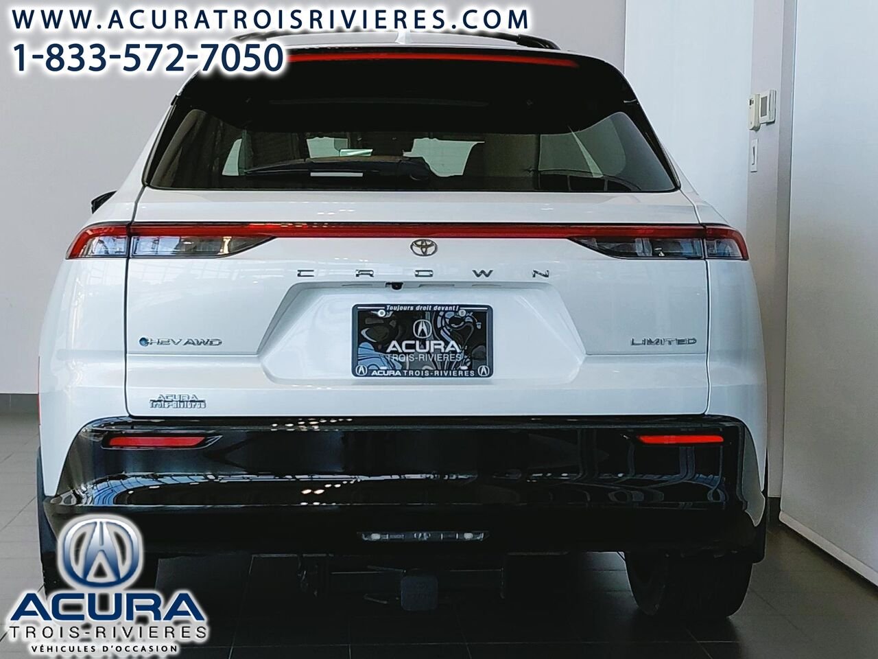 Toyota Crown Signia HEV 2025 Blanc Trois-Rivières - photo #8