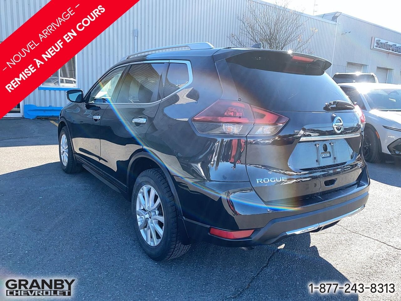 2019 Nissan Rogue S TA | 27-0143A Black Granby - photo #6