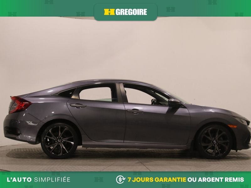 Honda Civic 2020 Gris Laval - photo #10