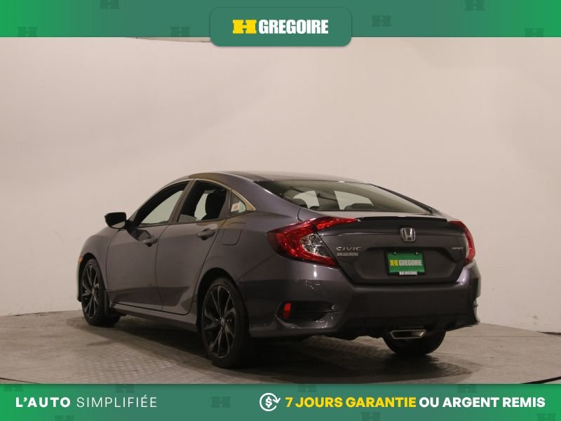 Honda Civic 2020 Gris Laval - photo #5