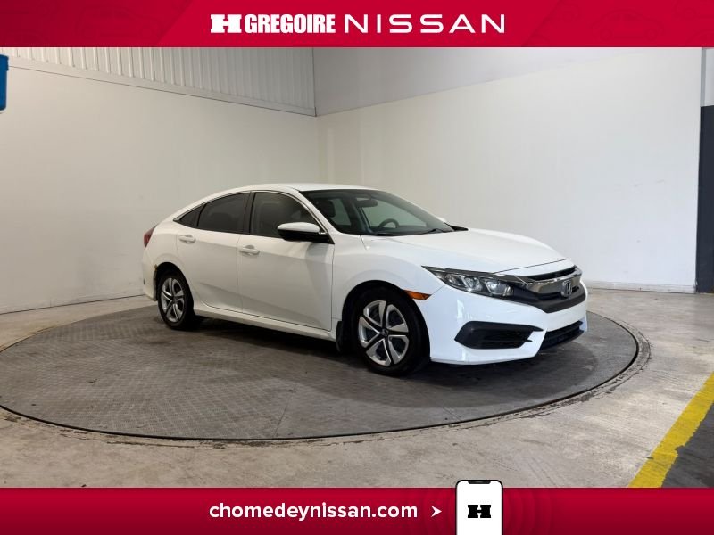 2017 Honda Civic LX * Caméra * Bluetooth * Cruise * White