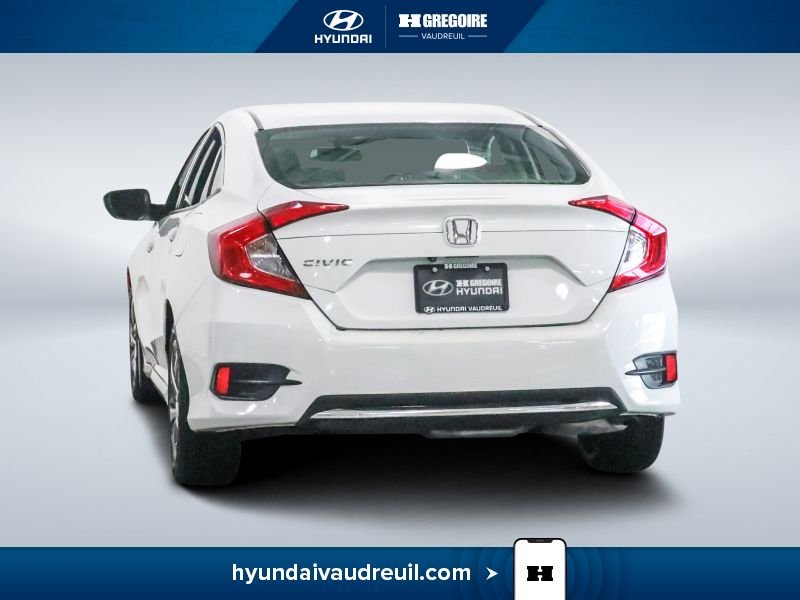 2019 Honda Civic White Laval - photo #7