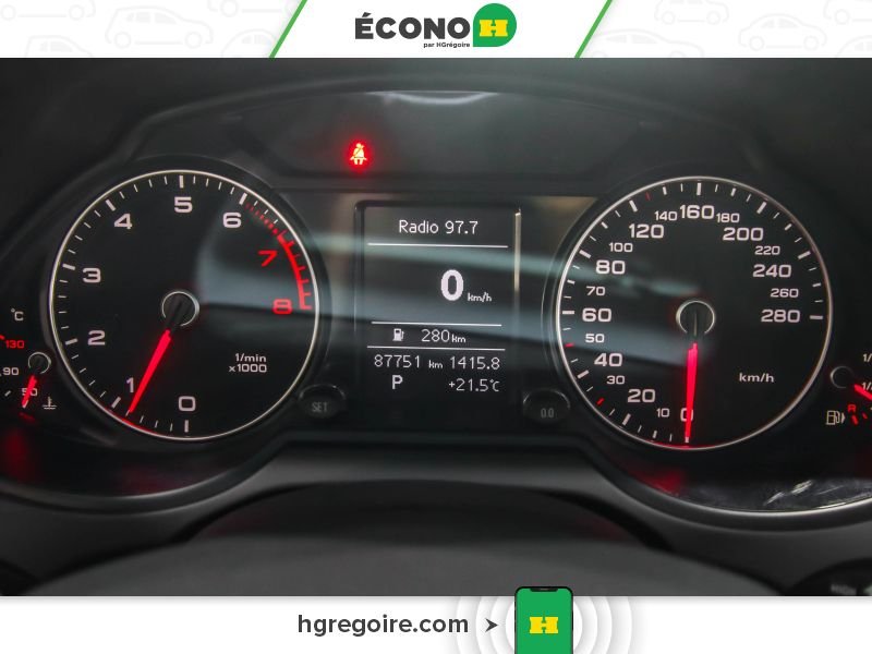Audi Q5 2014 Blanc Laval - photo #8