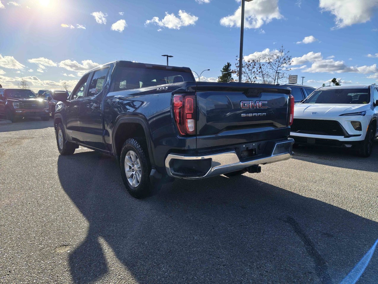 2023 GMC Sierra 1500 4WD Crew Cab 147 Pro Blue Sherwood Park - photo #3