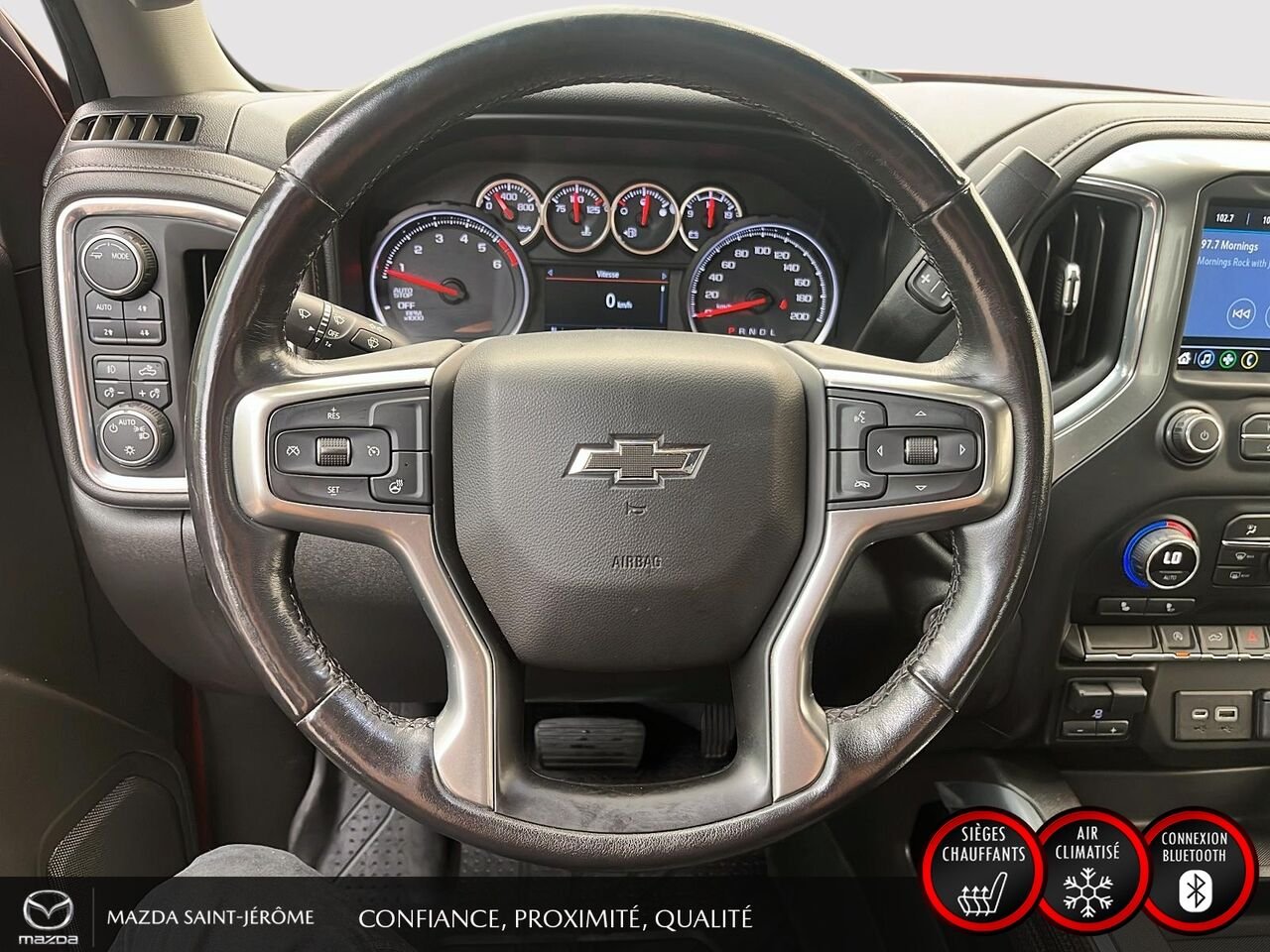 Chevrolet Silverado 1500 RST cabine multiplace 4RM 157 po 2020 Rouge Saint-Jérôme - photo #13