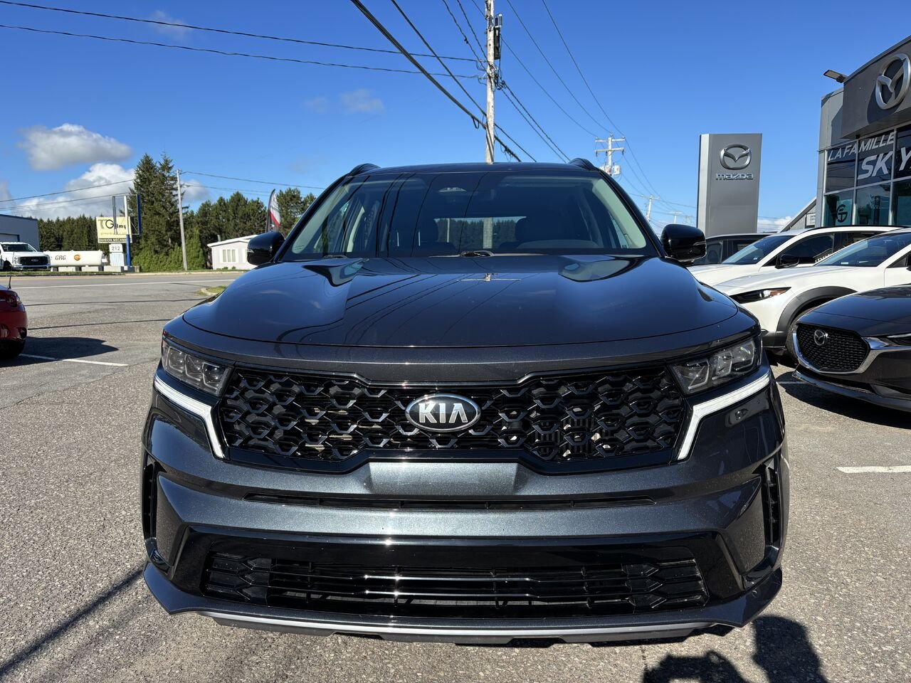 KIA SORENTO EX EX Traction Intégrale 2021 Gris Montmagny - photo #1