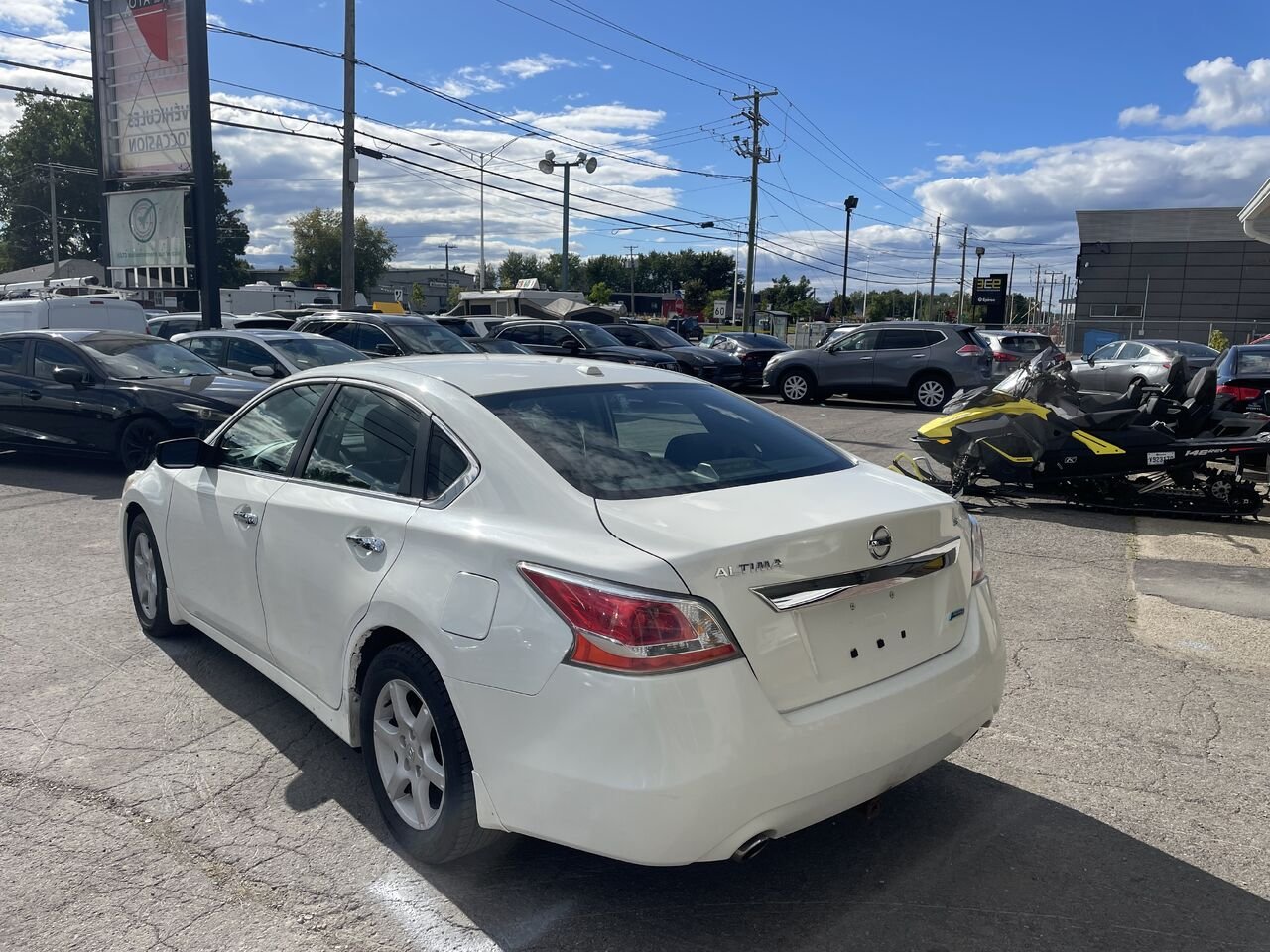 2014 NISSAN ALTIMA White  - photo #5