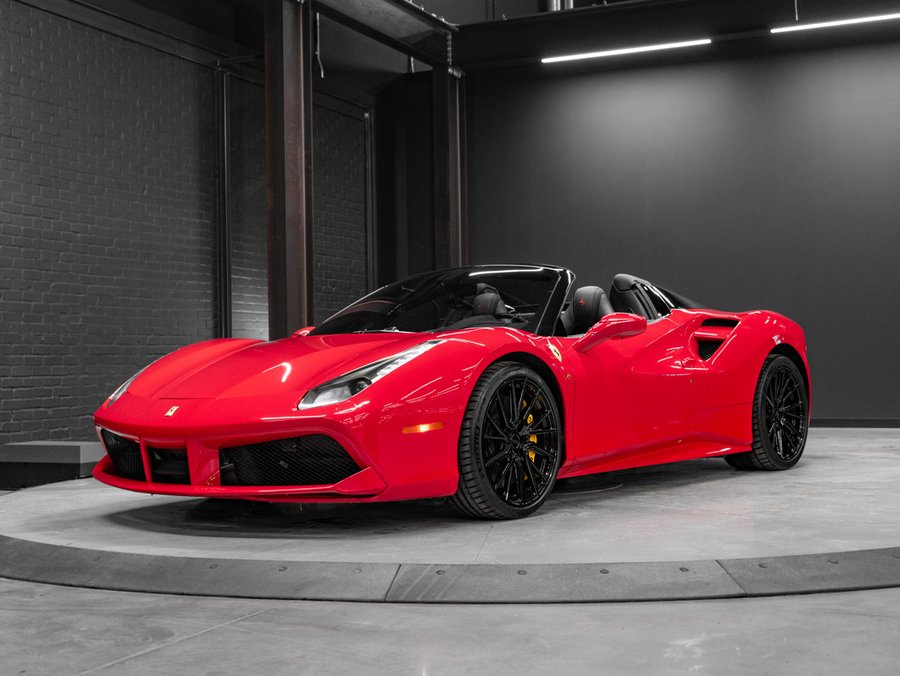 2018 Ferrari 488 Spider 2018 Red