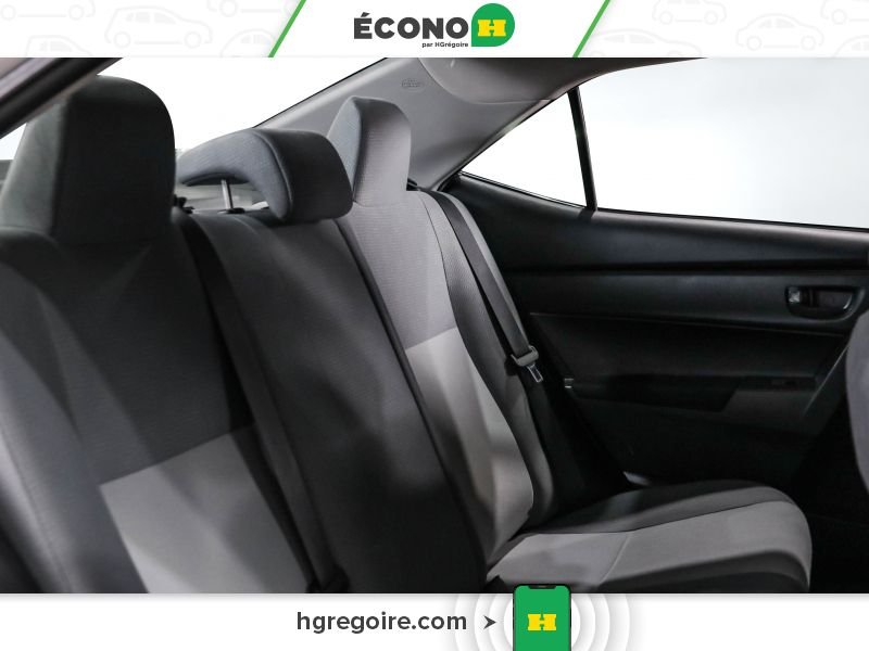 Toyota Corolla 727210A | CE AUTO A/C GR ELECT CAM RECUL BLUETOOTH 2019 Blanc Laval - photo #19