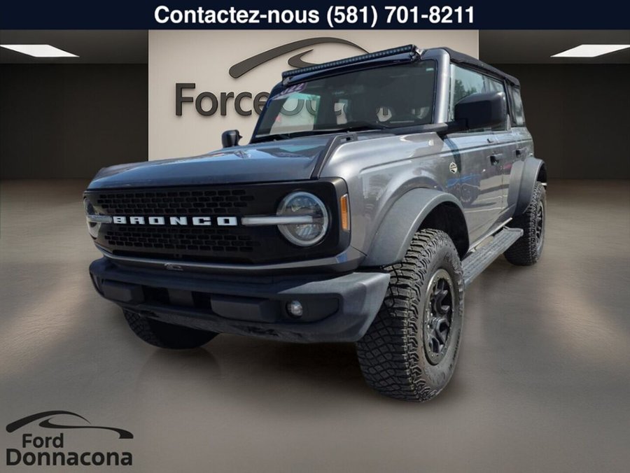 Ford Bronco Wildtrak évolué 4 portes 4x4 2022 Gris