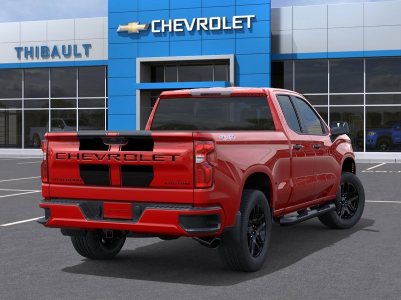 CHEVROLET Silverado 1500 Custom cabine double 4RM 147 po 2026 ROUGE ARDENT
