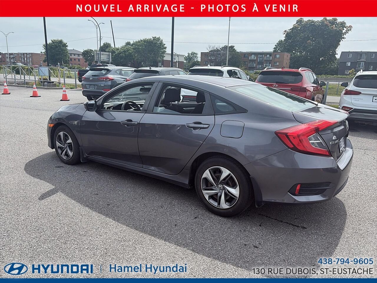 2016 Honda CIVIC Grey Saint-Eustache - photo #4