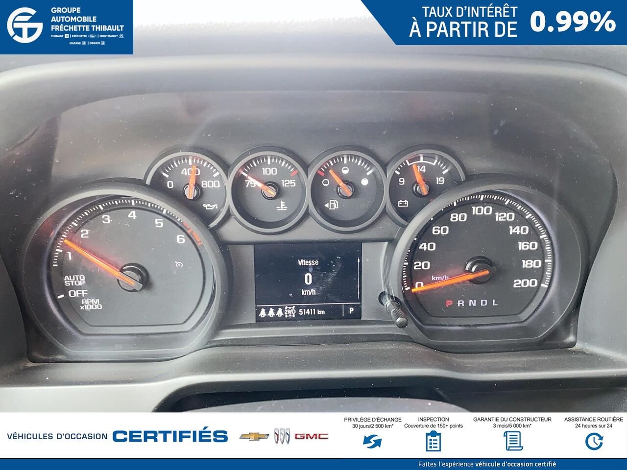 2025 CHEVROLET SILVERADO Custom Trail Boss cabine multiplace 4RM 157 po Grey Montmagny - photo #11