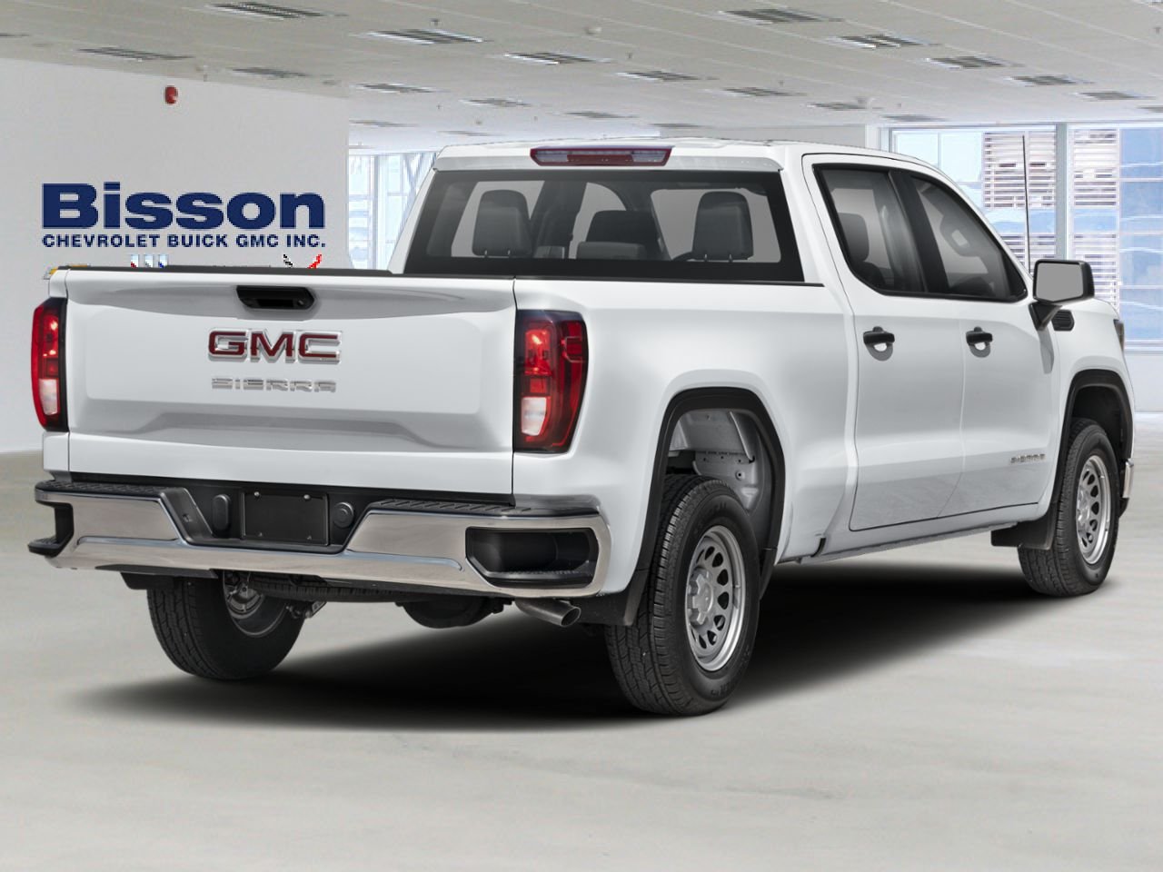 GMC Sierra 1500 Pro cabine multiplace 4RM 157 po 2026 Blanc sommet Thetford Mines - photo #2