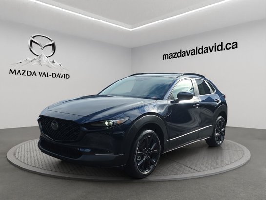 2026 Mazda CX-30 GT TI avec moteur turbo, KURO Deep Crystal Blue Mica