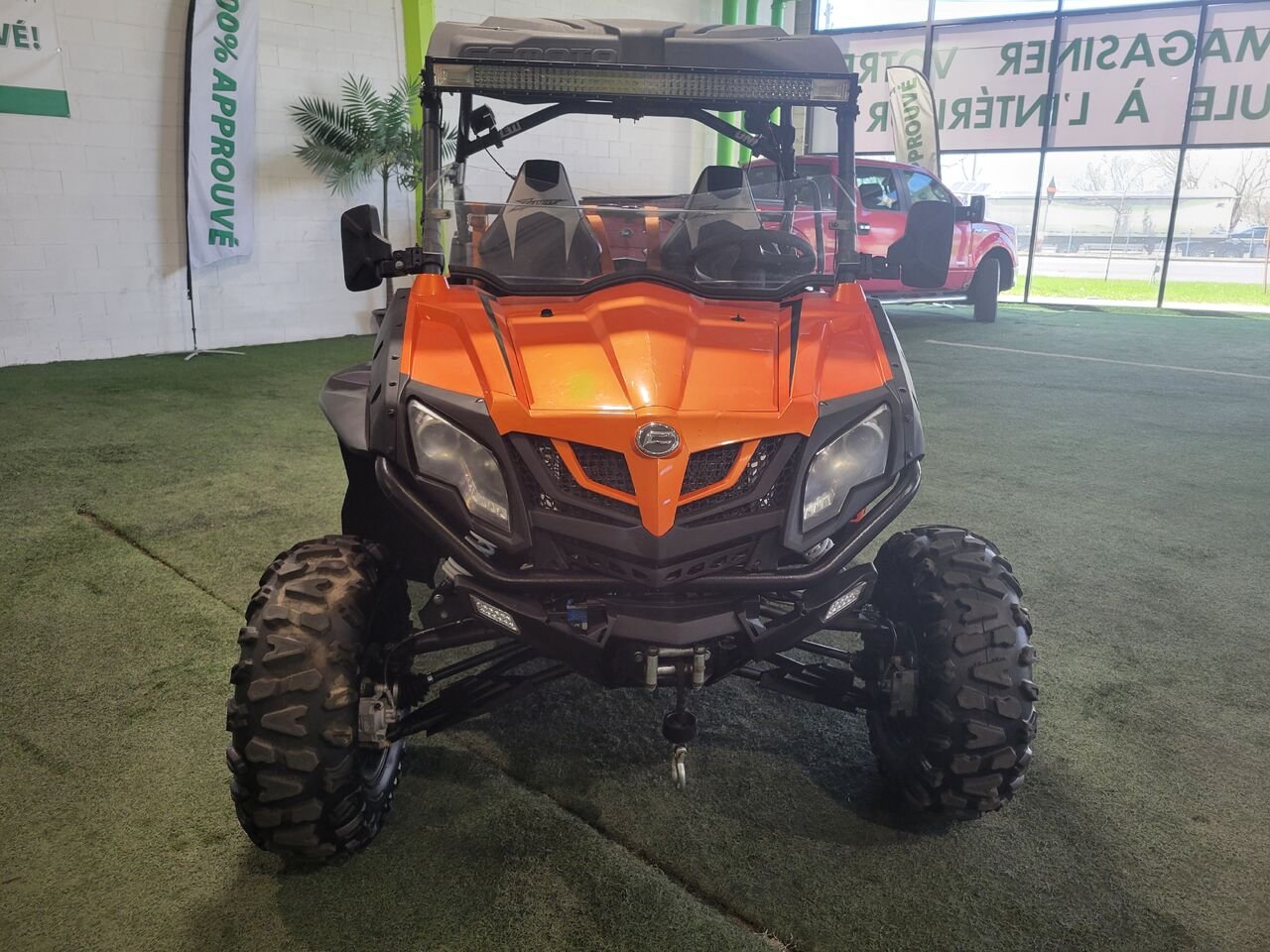 CFMOTO ZFORCE 2021 Orange Longueuil, - photo #9