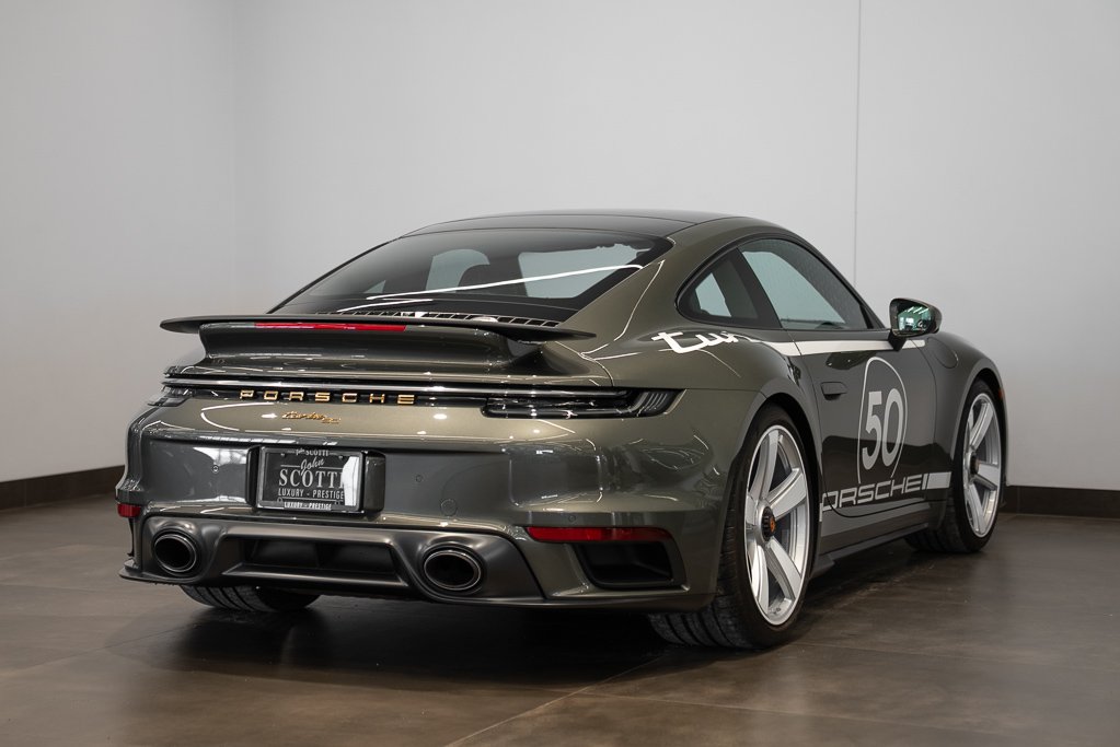 2025 Porsche 911 Turbo 50 Years Coupe Green Kirkland - photo #3