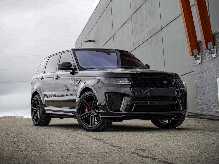 2018 Land Rover Range Rover Sport SVR Black