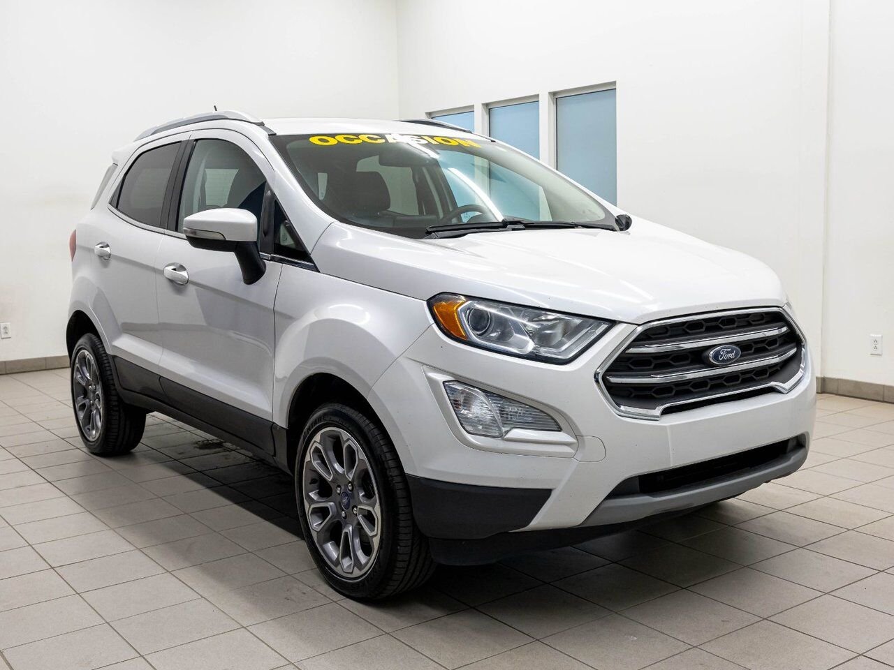 Ford EcoSport TITANIUM AWD *TOIT* NAV CUIR SIÈGES CHAUFF B&O 2020 Blanc Saint-Jérôme - photo #10