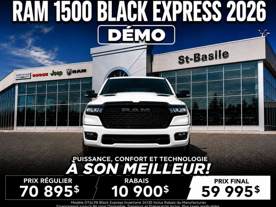 Ram 1500 2026 2026 Blanc