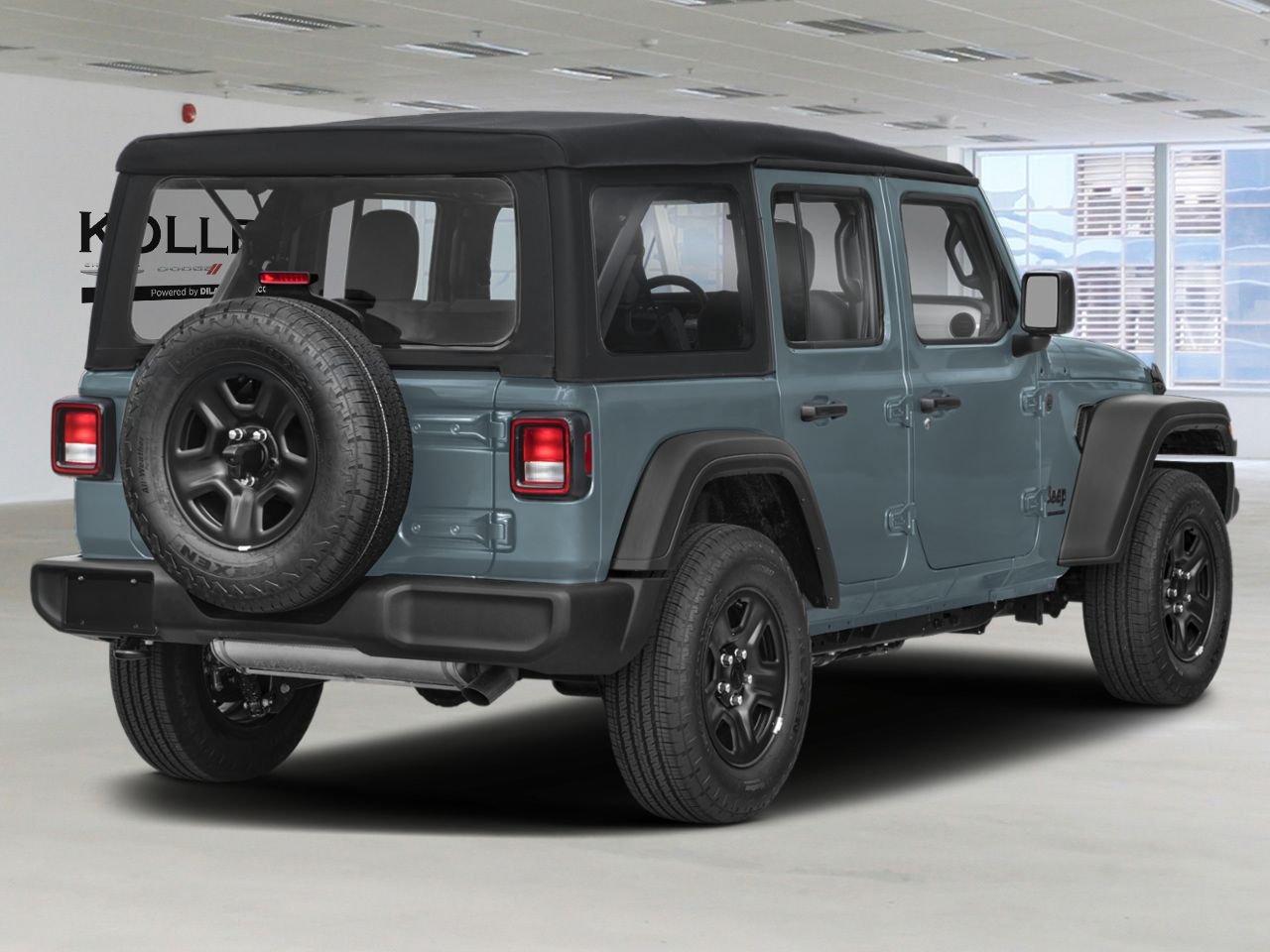 JEEP Wrangler 261250 | Sahara 4 portes 4x4 2026 Gris ciel Gatineau - photo #2