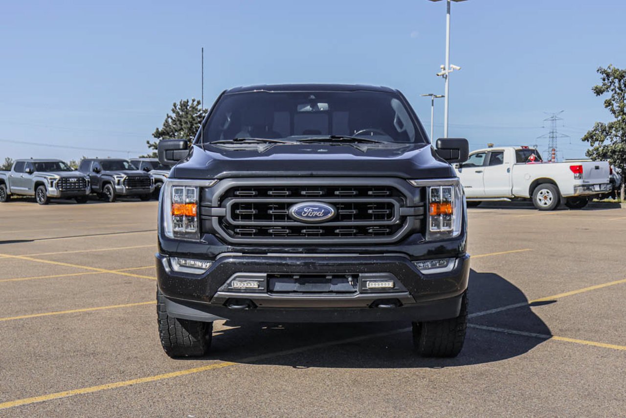 2021 Ford F-150 XLT 4WD SuperCab 6.5' Box Black Sherwood Park - photo #2