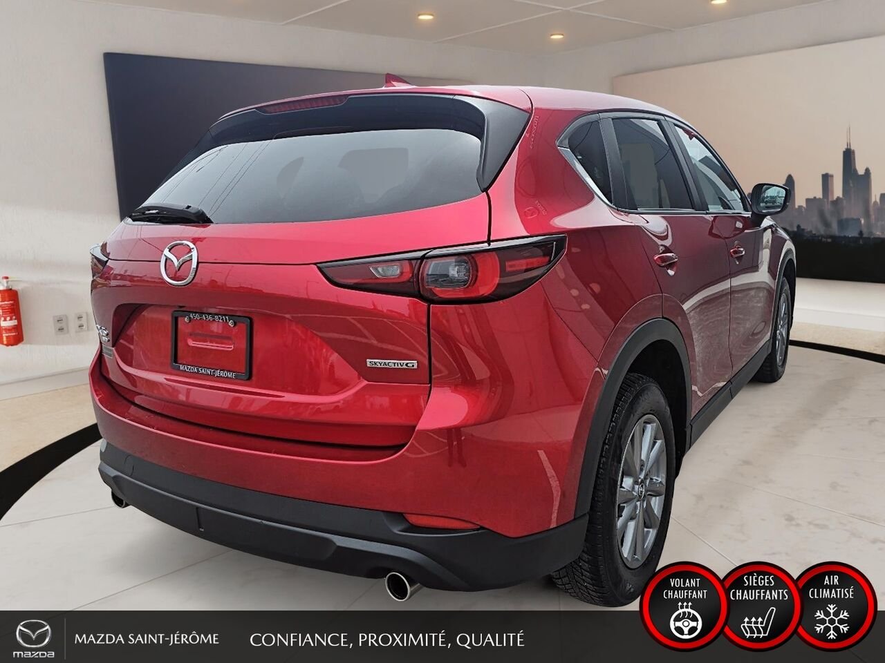 2025 Mazda CX-5 Red Sainte-Agathe-des-Monts - photo #5