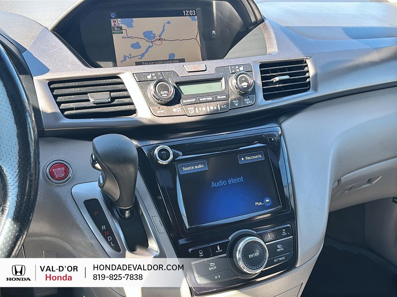 Honda Odyssey EX-L NAVI 2016 Gris Val-d'Or - photo #11