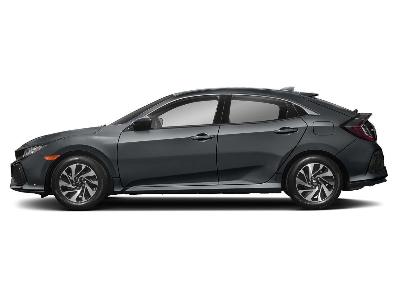 Honda Civic LX 2018 Gris Gatineau - photo #2