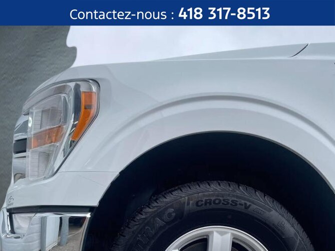 Ford F-150 XLT cabine SuperCrew 4RM caisse de 6,5 pi - 3,5 ECOBOOST - PROPRE - BAS KILOMÉTRAGE 2022 Blanc