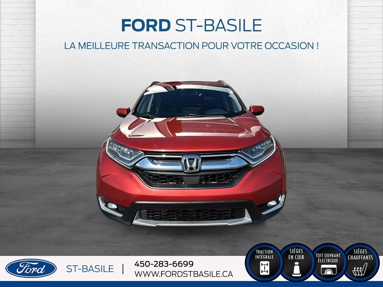 2018 HONDA CR-V Red Saint-Basile-le-Grand - photo #11