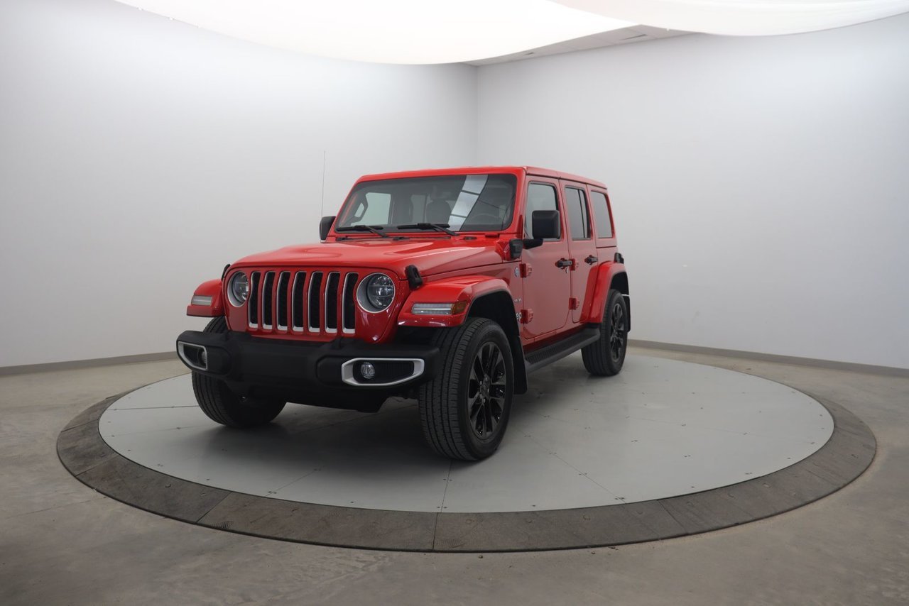 Jeep Wrangler 4xe NIV 1C4JJXP69MW858333 2021 Rouge Chicoutimi - photo #0