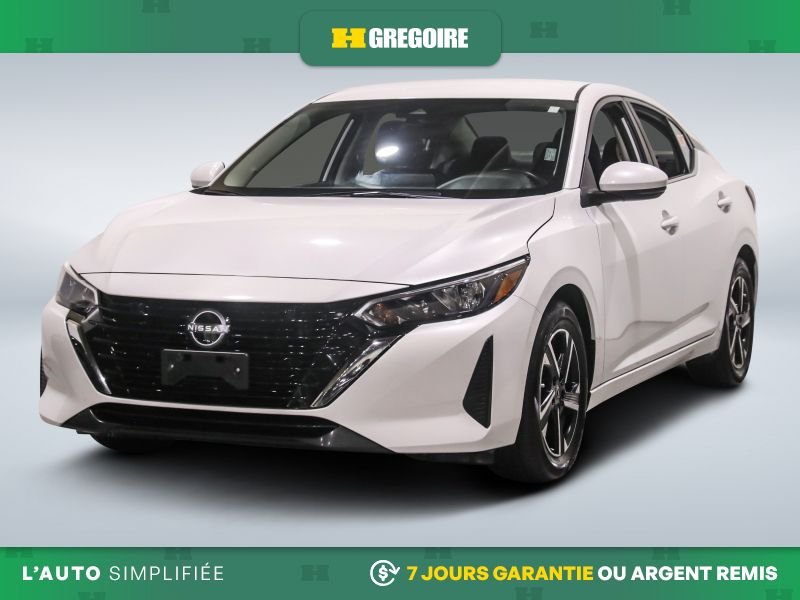 Nissan Sentra SV AUTO A/C GR ELECT MAGS CAM RECUL BLEUTOOTH 2024 Blanc