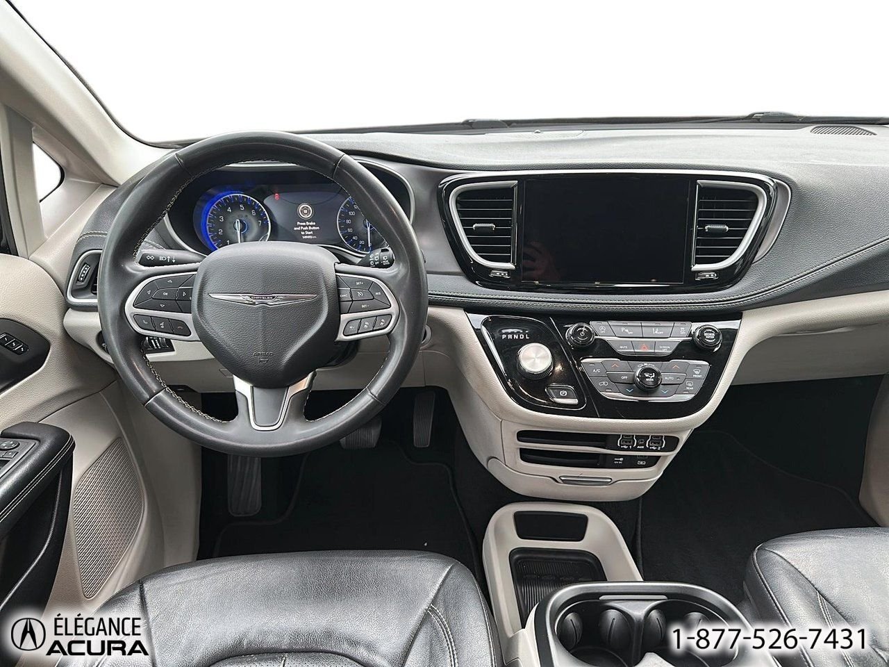 Chrysler Pacifica Touring L | A8787 2022 Noir Granby - photo #12