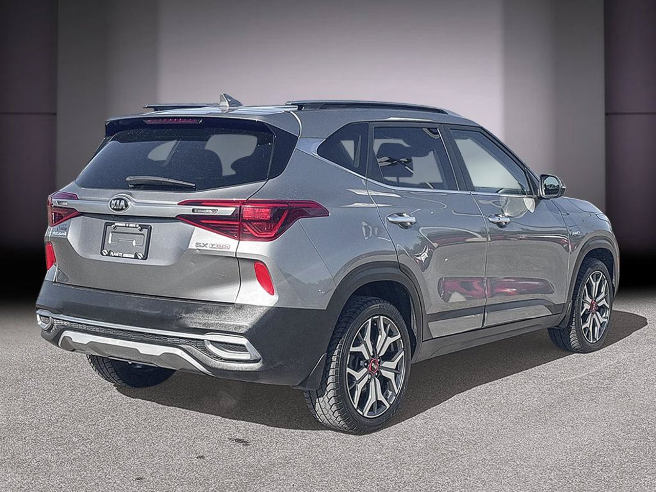 Kia Seltos KNDETCA27M7113522 2021 Gris Mirabel - photo #4