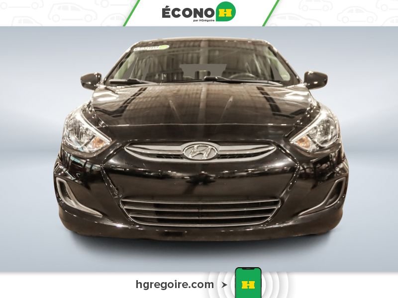 Hyundai Accent GL AUTO GR ÉLEC A/C BLUETOOTH 2017 Noir