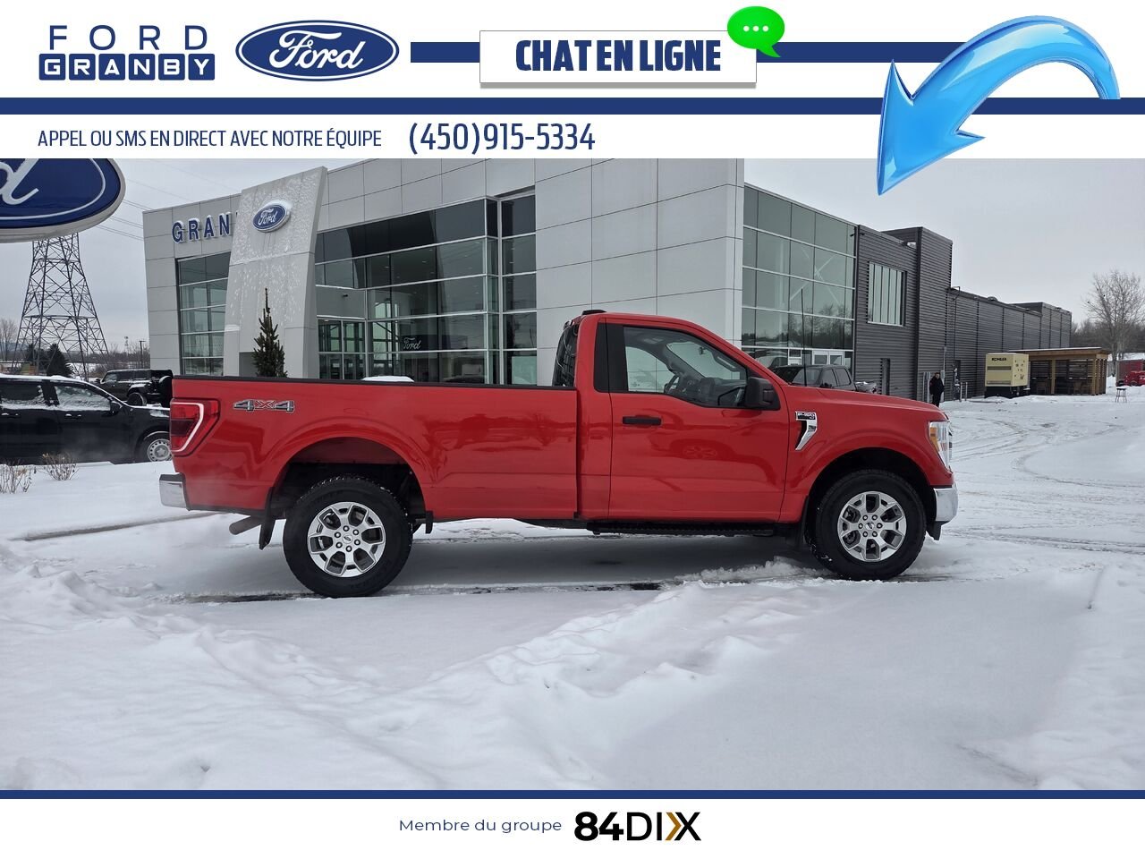 Ford F-150 2022 Rouge Granby - photo #7