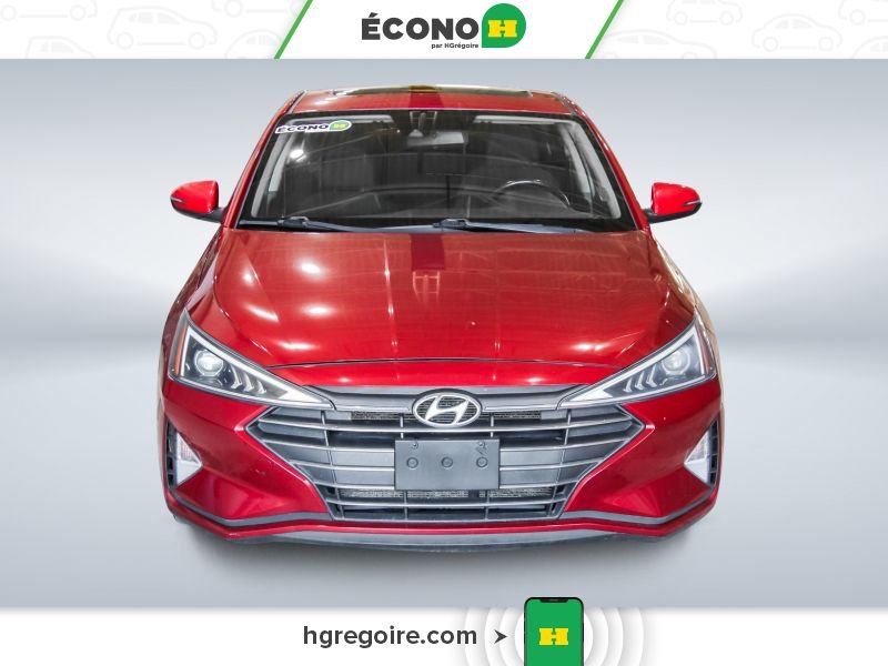 2019 Hyundai Elantra Red Blainville - photo #1