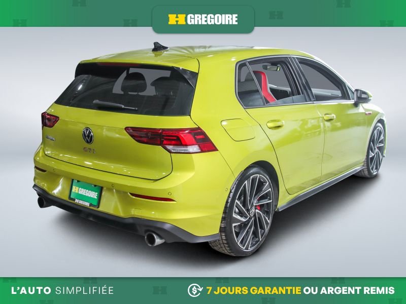 2022 Volkswagen Golf GTI Yellow Blainville - photo #7
