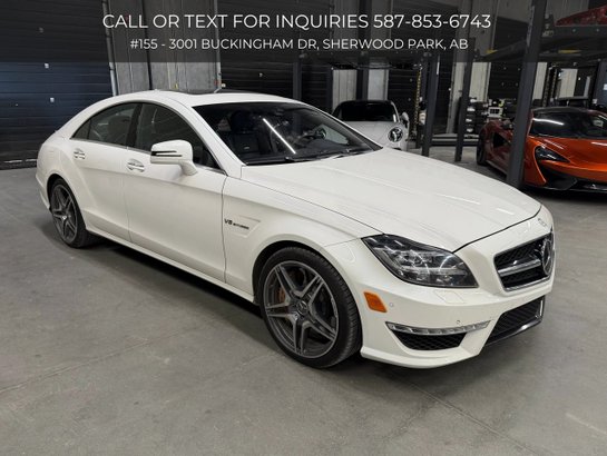 2014 Mercedes-Benz CLS-Class 2014 White