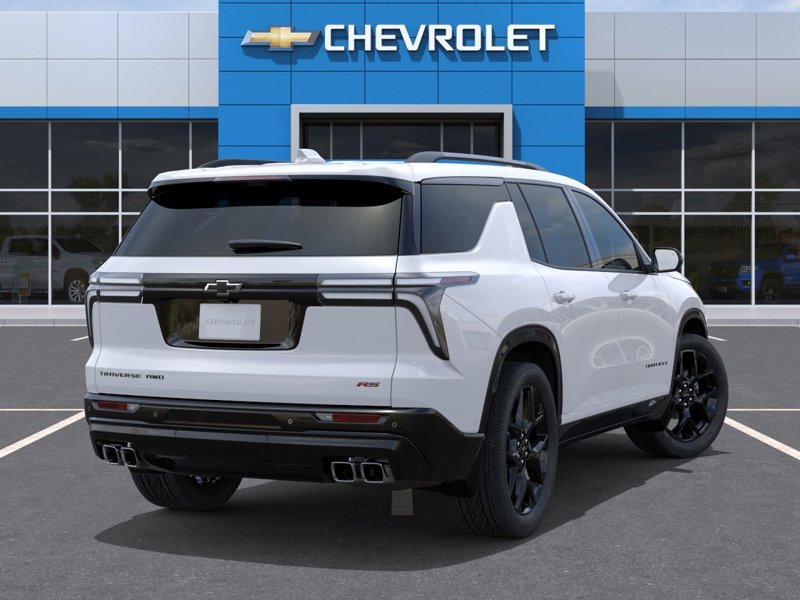 CHEVROLET Traverse 2026 2026 BLANC POLAIRE, TRIPLE COUCHE