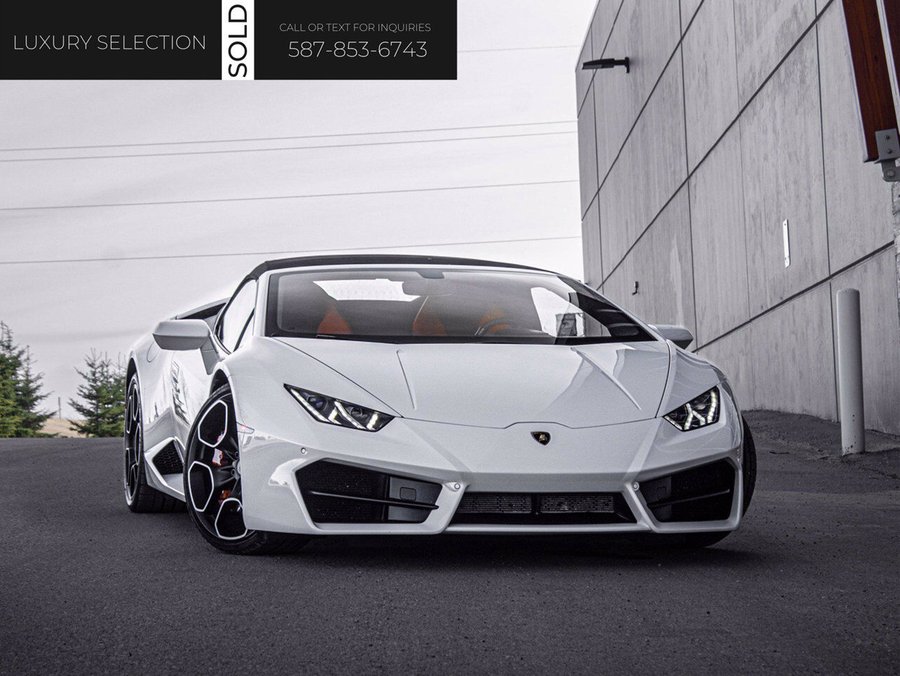2018 Lamborghini Huracan 2018 White