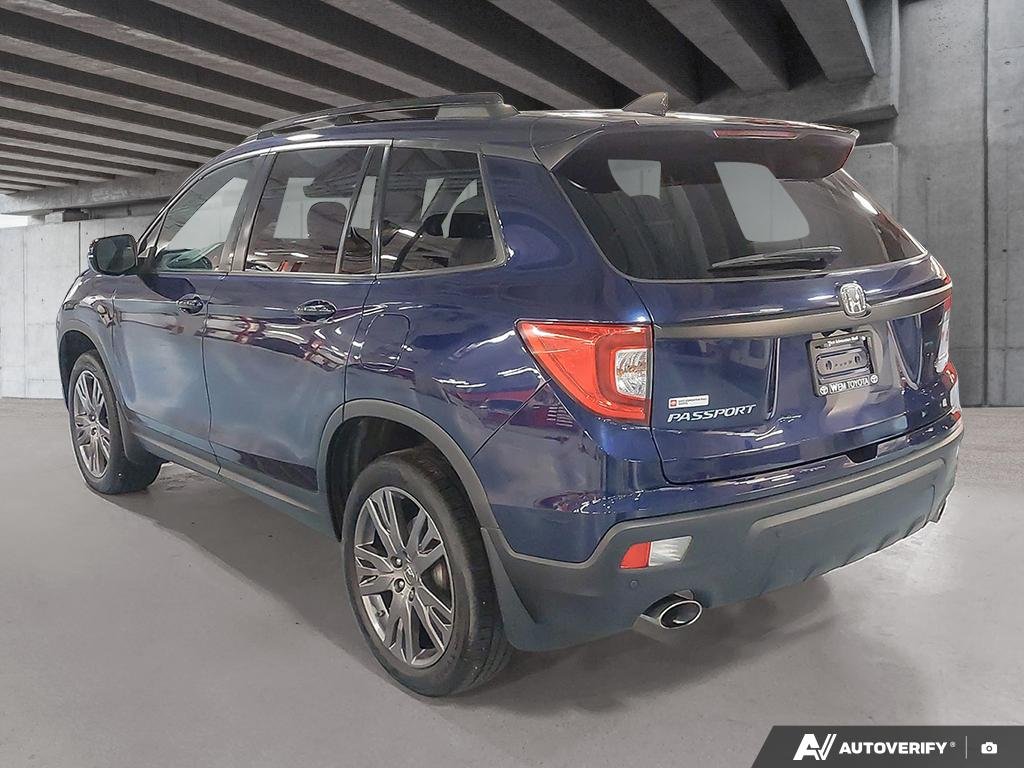 2019 Honda Passport 2601173B | EX-L, well maintained, local one-owner Honda Blue Edmonton - photo #3