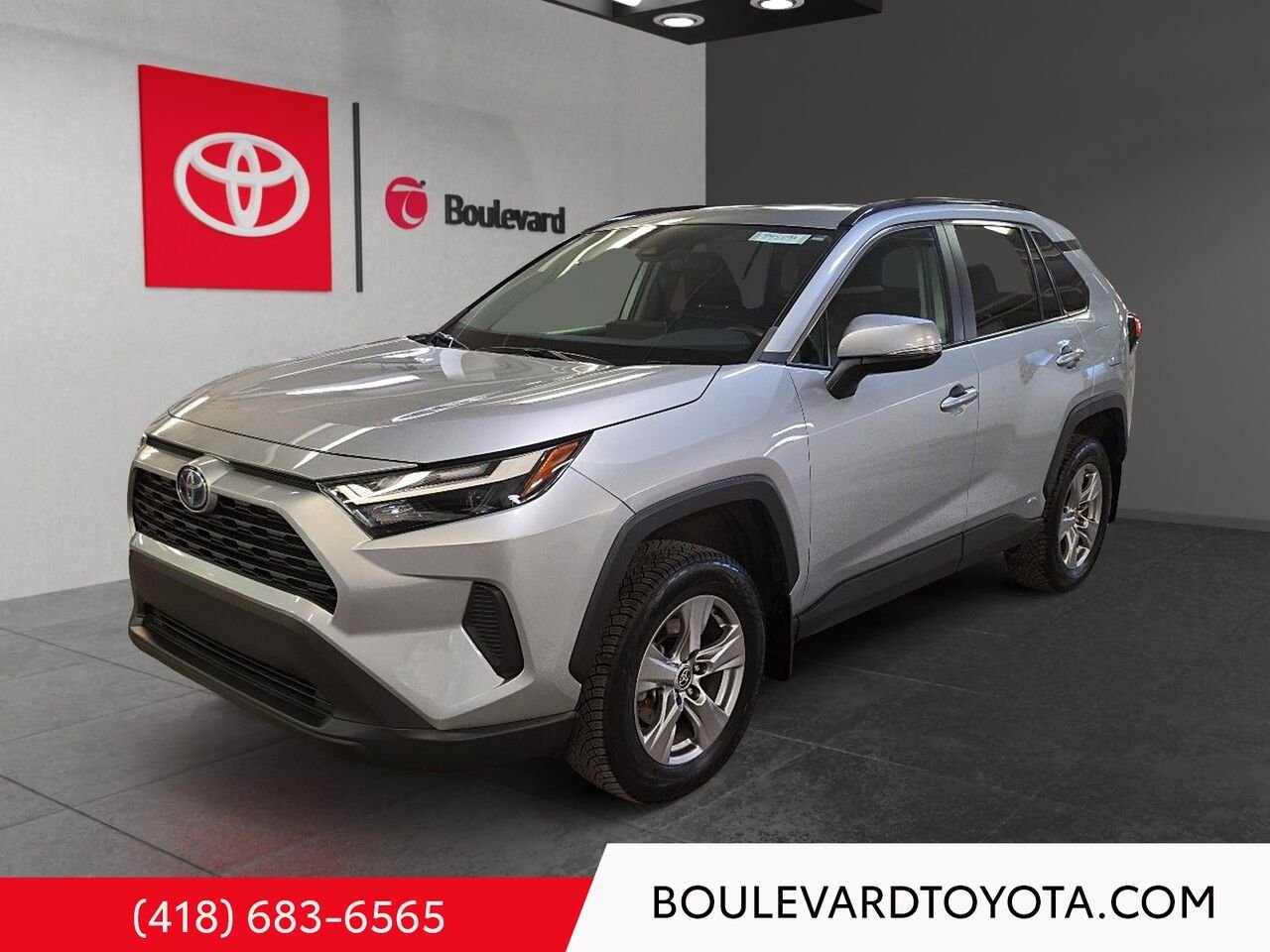 2023 Toyota RAV4 99569A-24 | XLE HYBRIDE, AWD Silver Sky Metallic Québec - photo #0