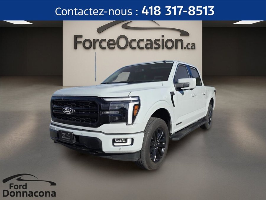 Ford F-150 LARIAT cabine SuperCrew 4RM caisse de 5,5 pi 2024 Gris
