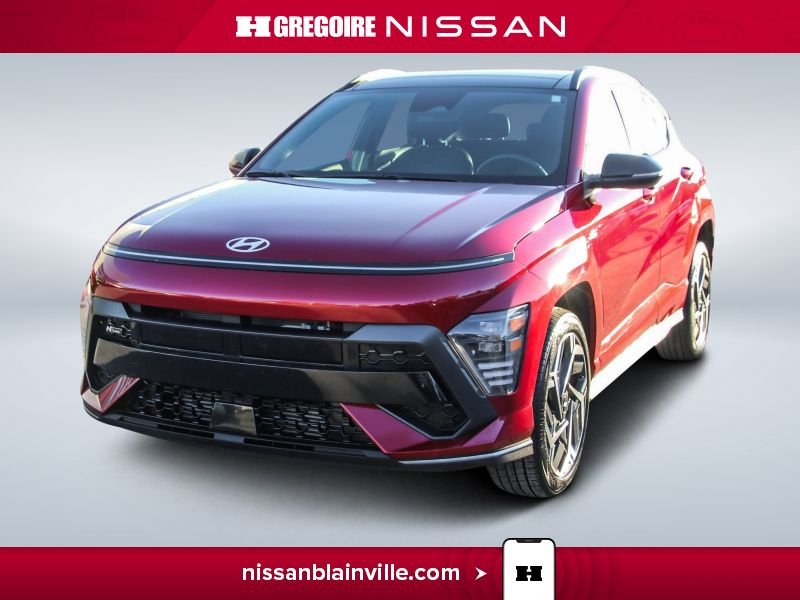 Hyundai Kona N Line SIEGE CHAUFANT CARPLAY VOLANT CHAUFFANT 2025 Rouge