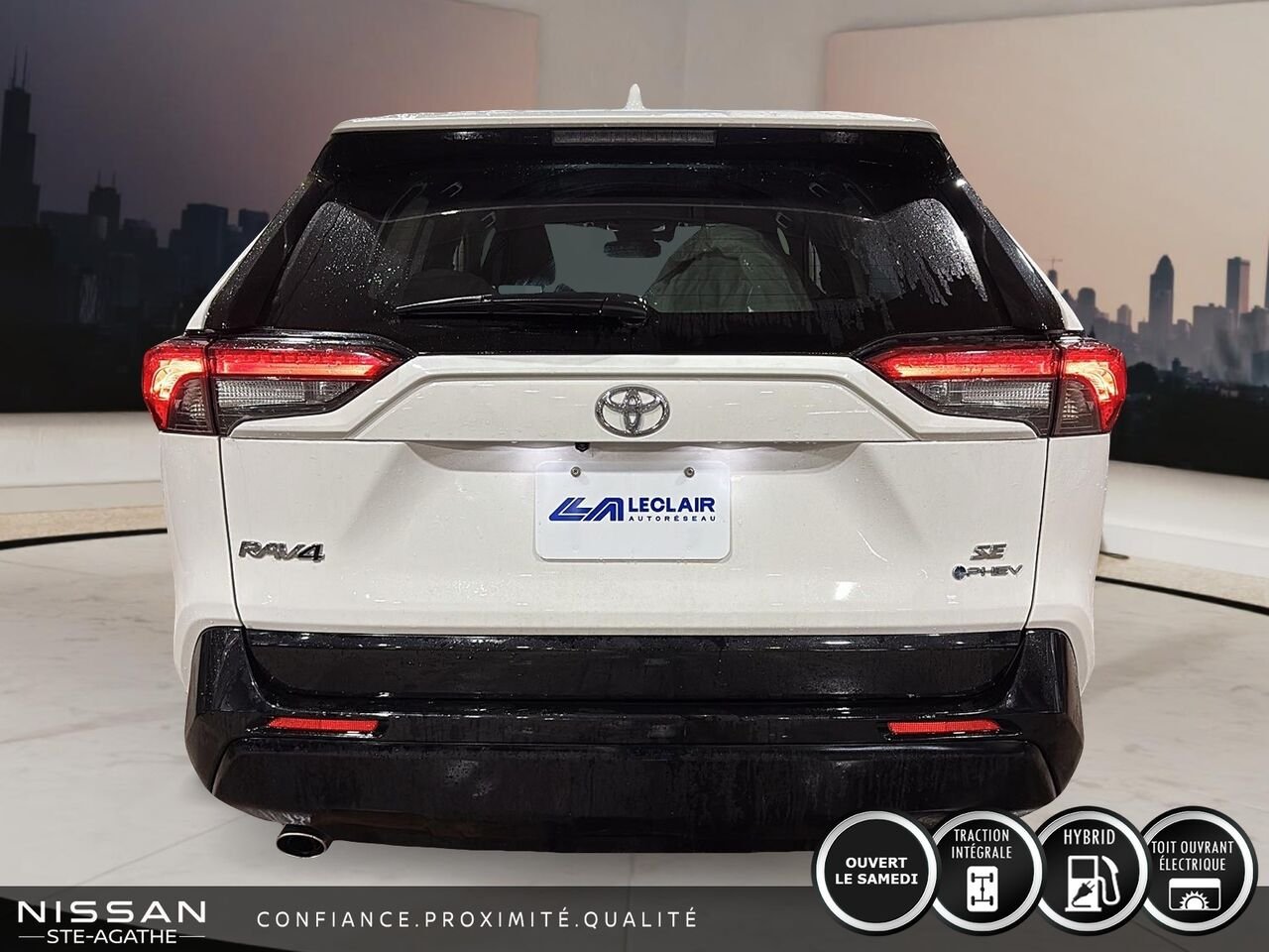 2025 Toyota RAV4 hybride rechargeable SE TI White Saint-Jérôme - photo #3