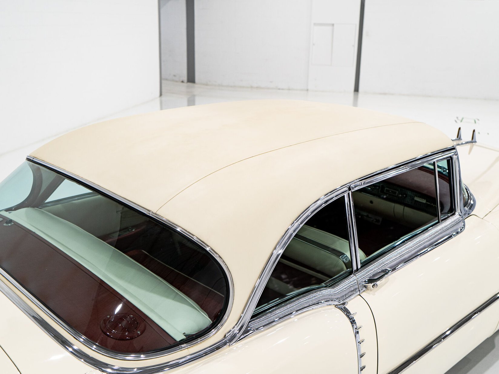 Cadillac Eldorado Seville With Factory A/C | PRIX EN USD 1956 Blanc Montréal - photo #51