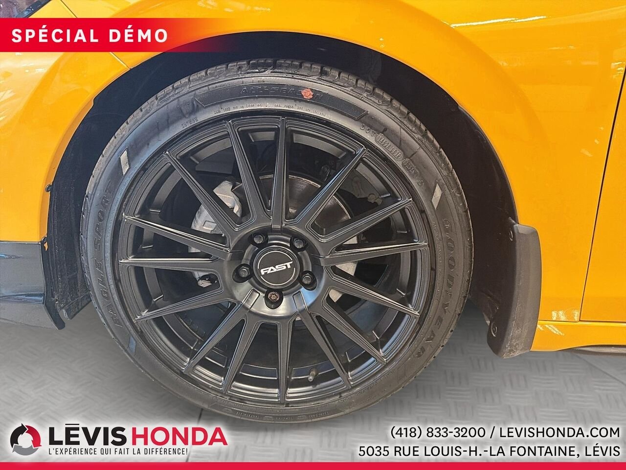 2025 Honda Civic Hatchback Sport CVT Solar Reflection Silver Metallic Lévis - photo #10